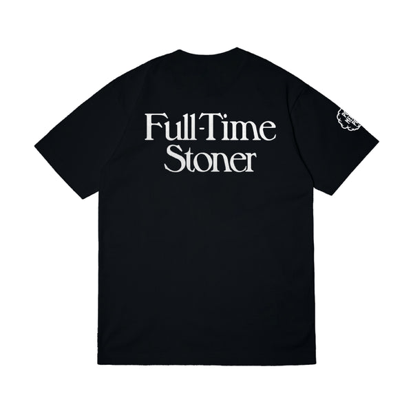 Full Time Stoner T-Shirt - Black