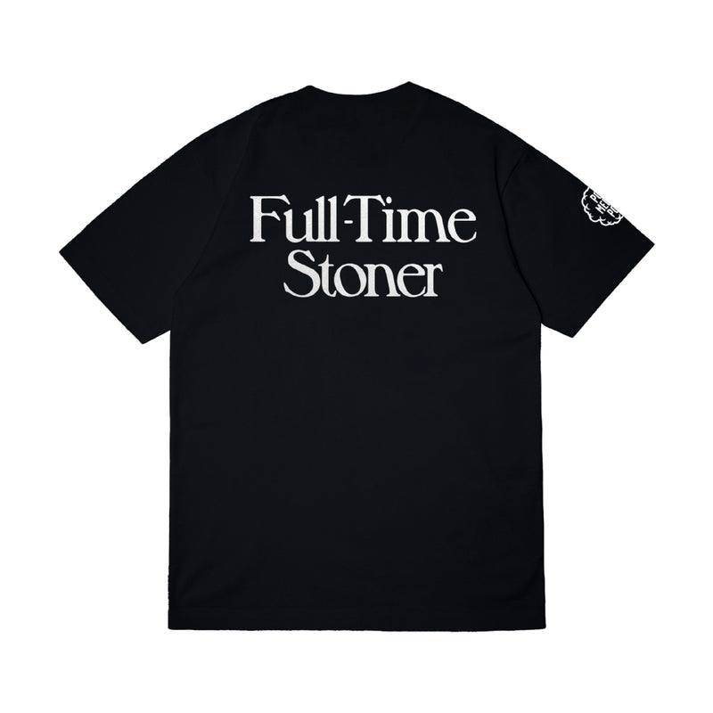 Full Time Stoner T-Shirt - Black