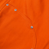 Panel Rivet Shorts - Orange