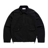 Pocket Zip Jacket - Black