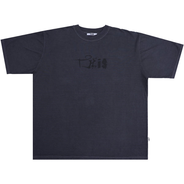 Mix Typo T-Shirt - Washed