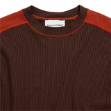 Waffle Crewneck - Brown