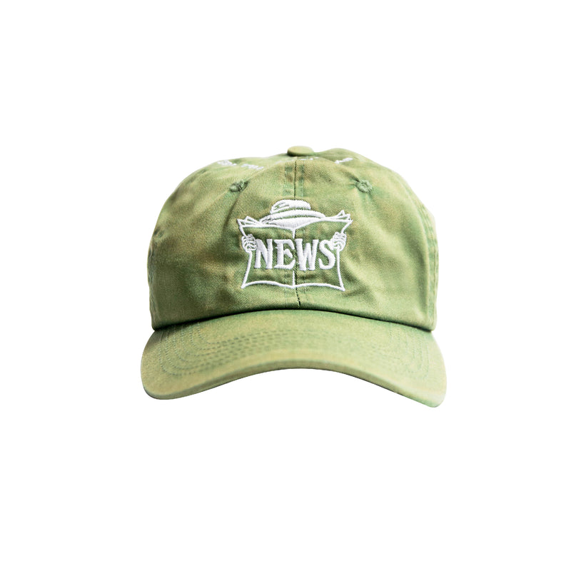 News Logo Cap - Washed Green