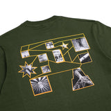 Enclosed T-Shirt - Olive Green