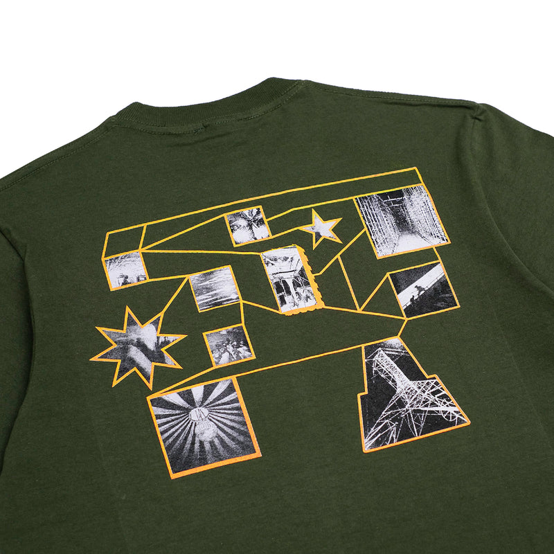 Enclosed T-Shirt - Olive Green