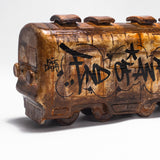Kape Drops Train Incense Holder Ceramic