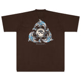 Tvstar X Hr Yin Yang T-Shirt - Brown