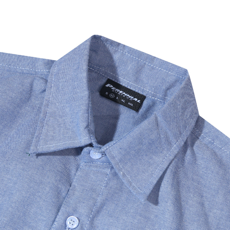 Mini Logo Shirt -  Blue