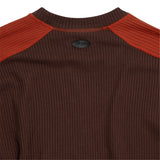 Waffle Crewneck - Brown