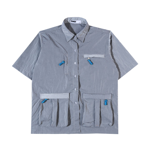 Multi Pocket Shirt - Grey