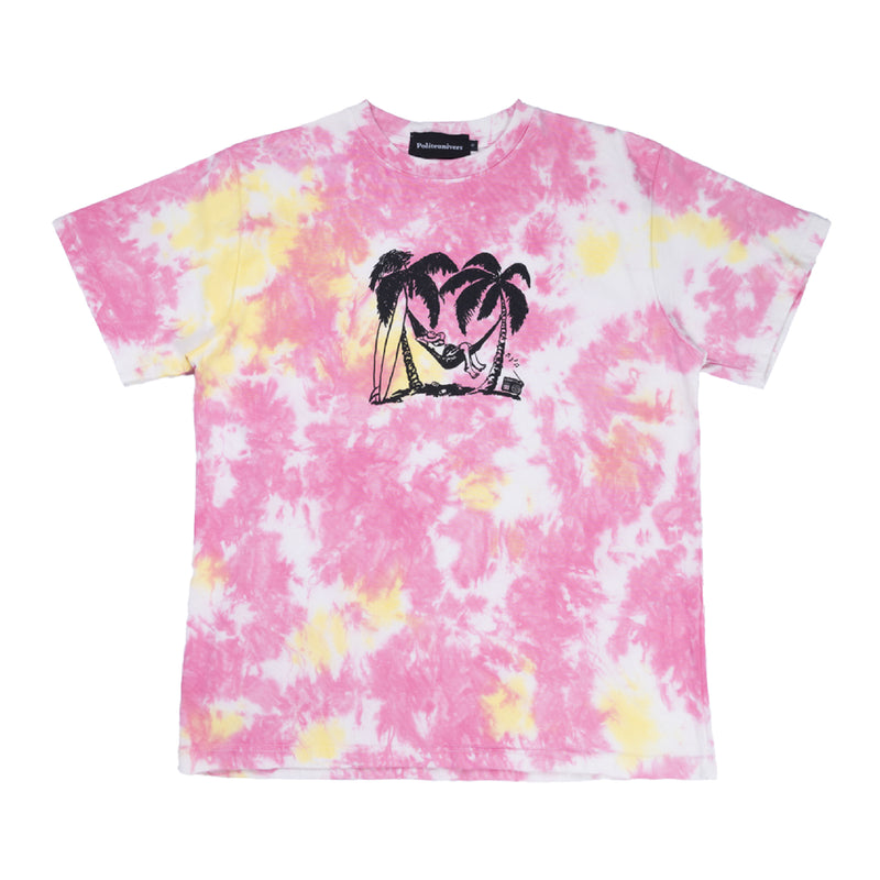 Santai Di Pantai T-Shirt - Dye/White