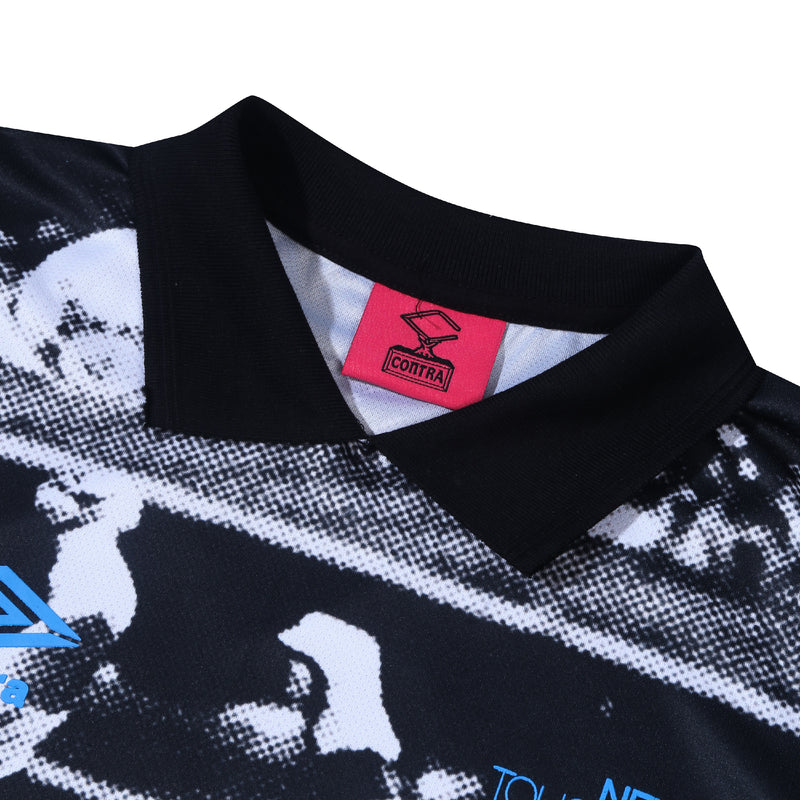 Six Months Later Colar Jersey - Black & White