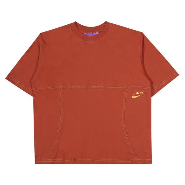 Break Panel T-Shirt - Orange