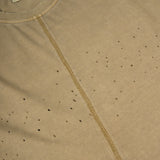 Sorake Graphique Muscle Arka  Tee - Aged Breen Pigment Dyed