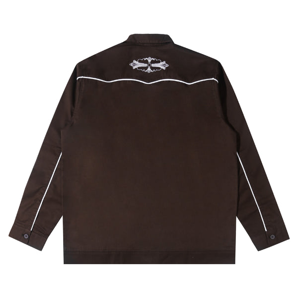 Musical Cowboy Shirt Longsleeve - Brown