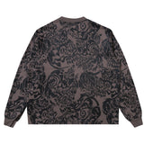 Chaos All Over Ls Tee - Grey
