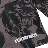 Chaos All Over Ls Tee - Grey