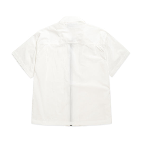 Pocket Zip Shirt - White