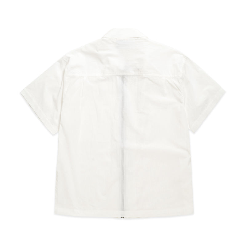 Pocket Zip Shirt - White