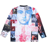 A day In The Life Longsleeve Jersey - White Print