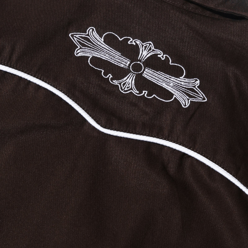 Musical Cowboy Shirt Longsleeve - Brown