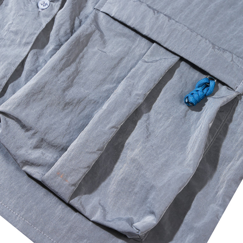 Multi Pocket Shirt - Grey