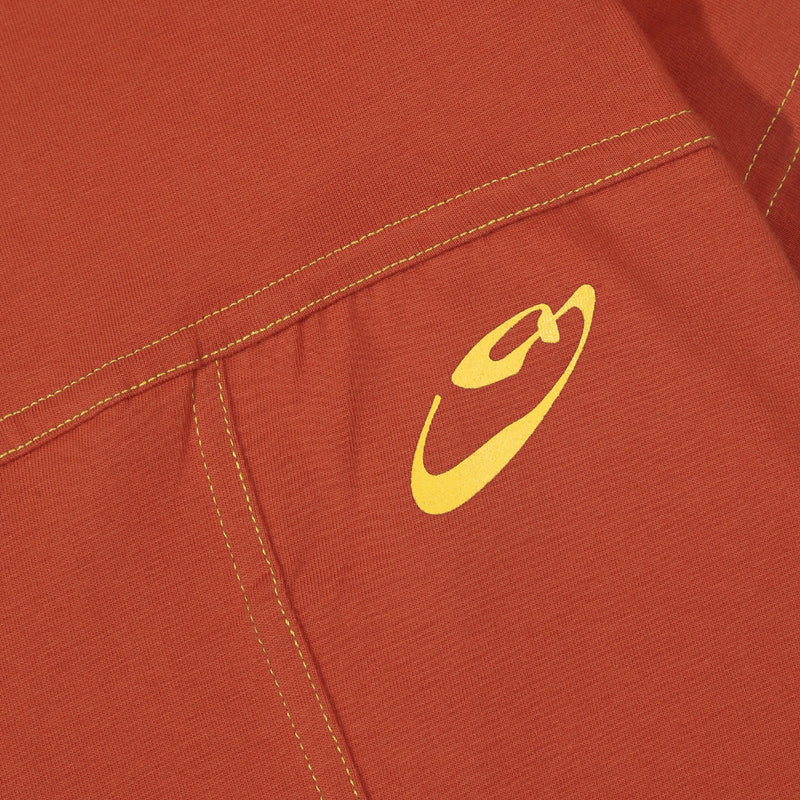 Break Panel T-Shirt - Orange