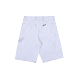 Panel Rivet Shorts - White