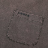 Single Stitch Pocket Tee - Washed Charcoal