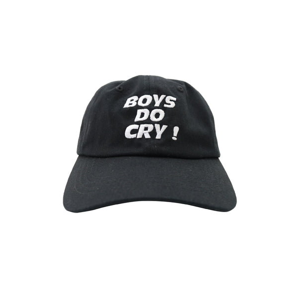 Boys Do Cry! Cap - Black