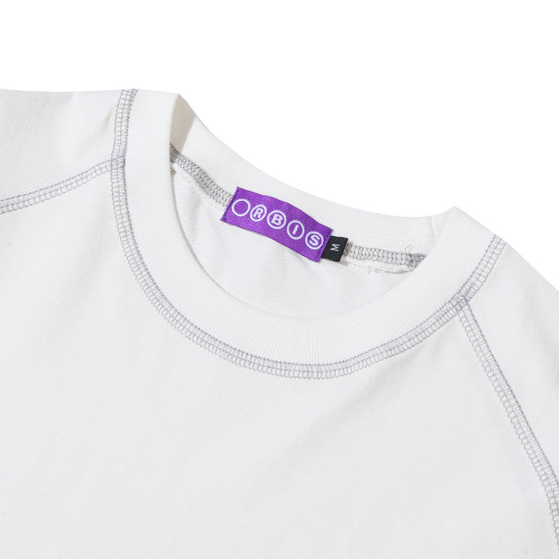 Orbis Panel Short Sleeve T-Shirt – White