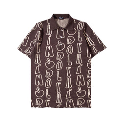 Dolphin Polo Knit - Brown