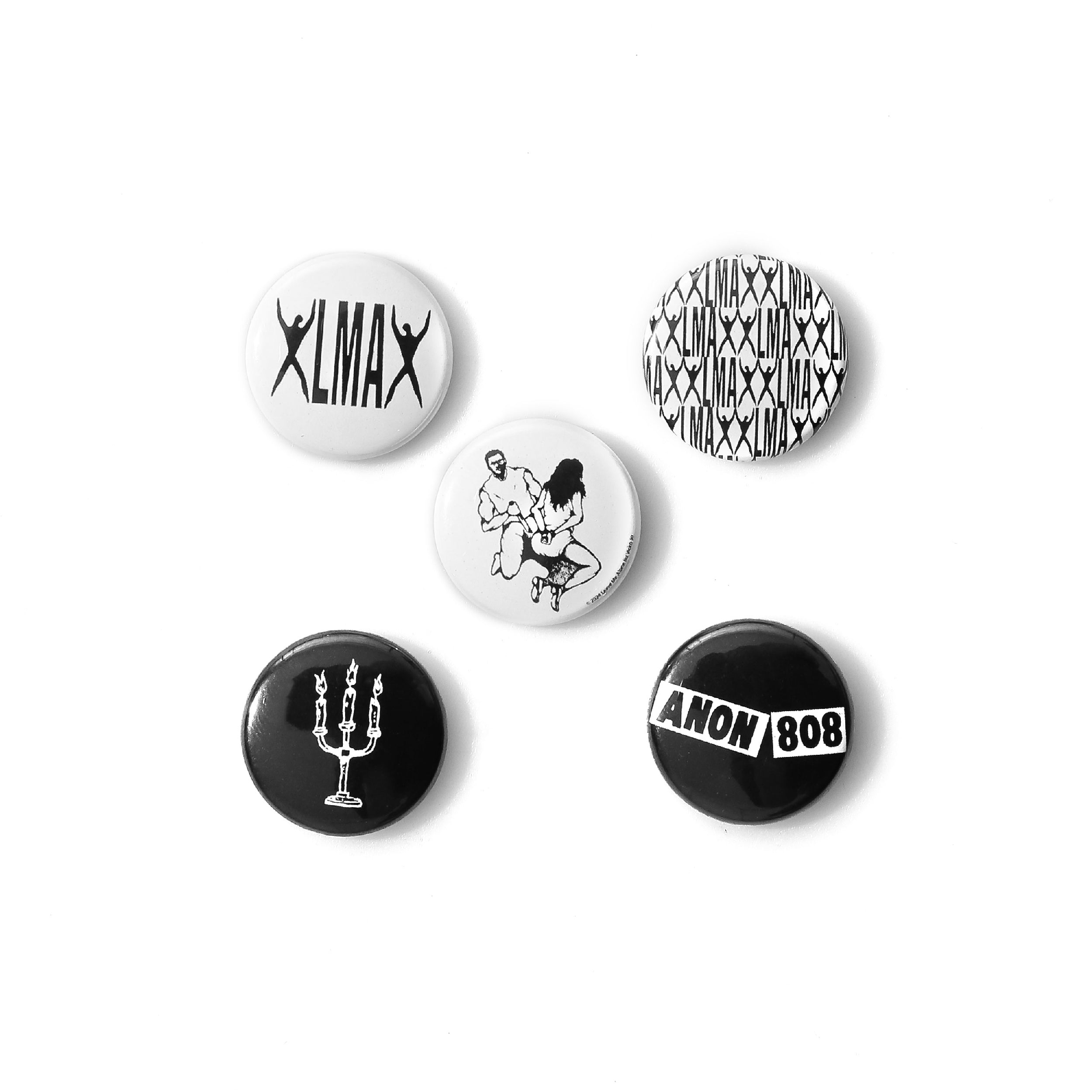 Anon 808 Pin Button - Mix – Orbis