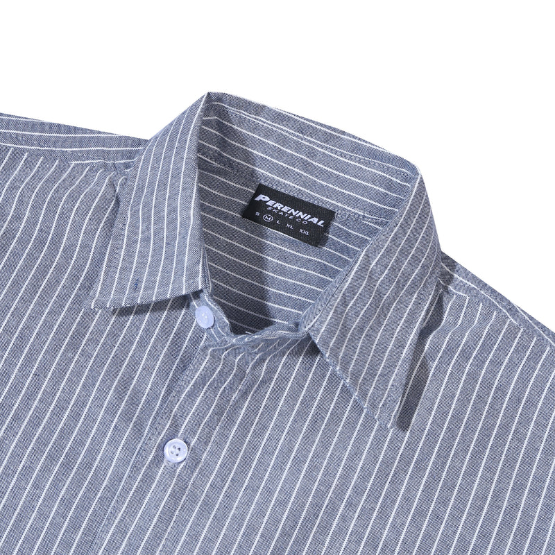Skate Club Stripe Shirt - Blue