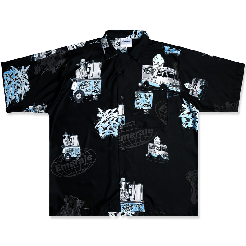 Ice Cold Blue Shirt - Black