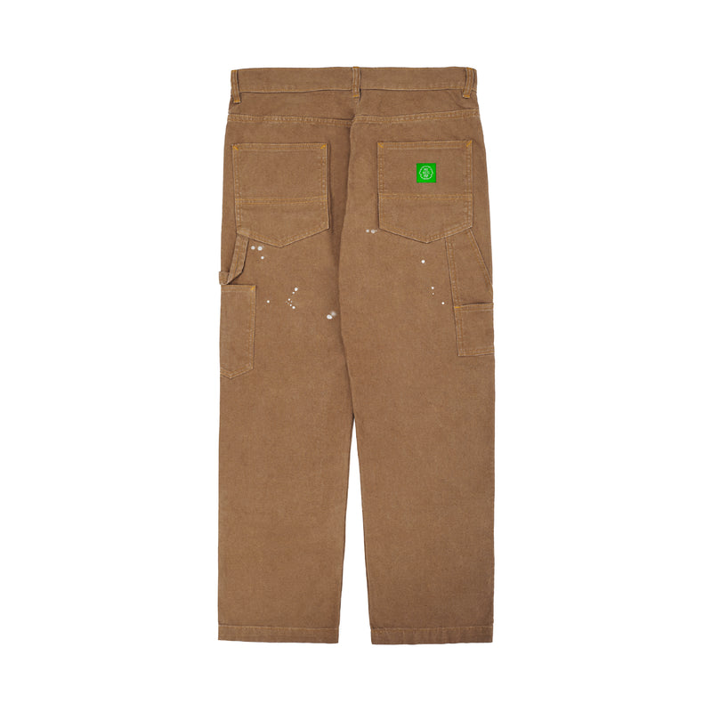 Cacho Carpenter Pants Duck Canvas Dirty - Washed Brown