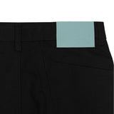 Two Tucked Barrel Pants - Black