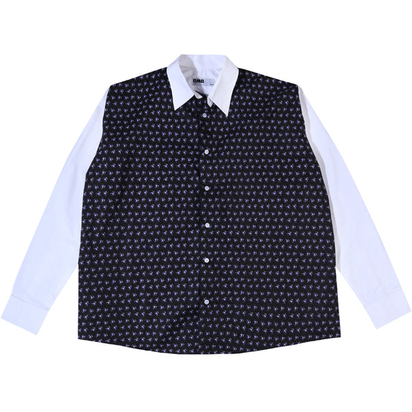 Iris Poplin Shirt - Black