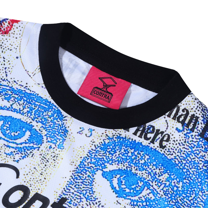 A day In The Life Longsleeve Jersey - White Print