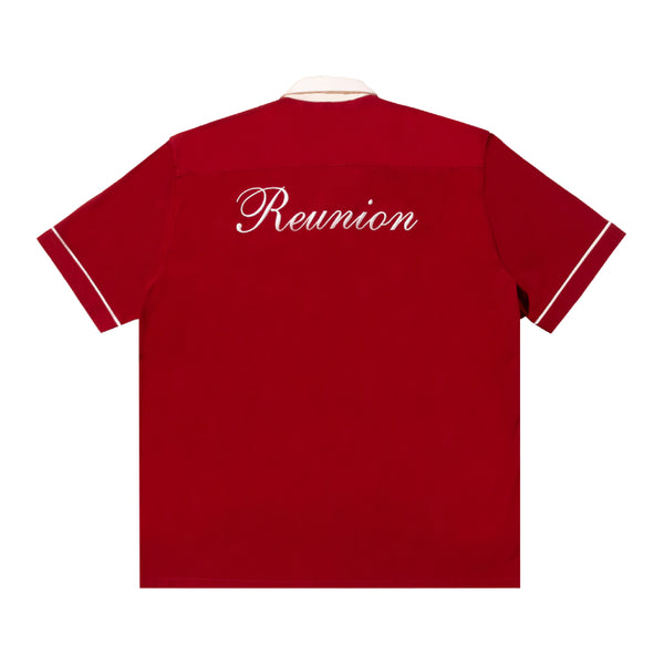 Reunion Reversed Bowling Shirt - Red
