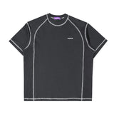 Orbis Panel Short Sleeve T-Shirt – Dark Grey