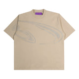Blow Up Logo T-Shirt - Beige