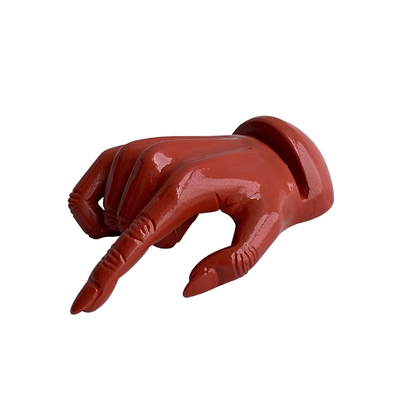 Cumm Down Palm Vinyl Holder