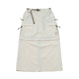 Neira Cargo Skirt - Off White