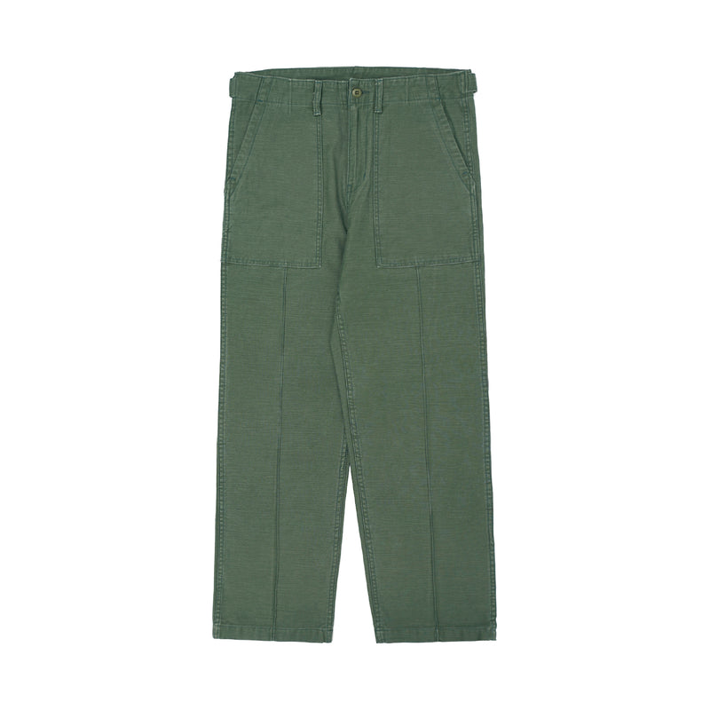 Fatty Fatigue Pants Reverse Satin - Washed Olive