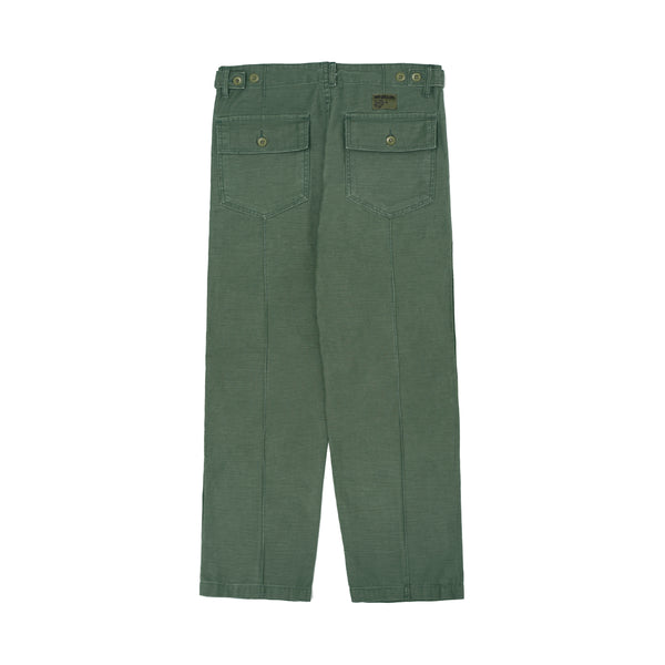Fatty Fatigue Pants Reverse Satin - Washed Olive