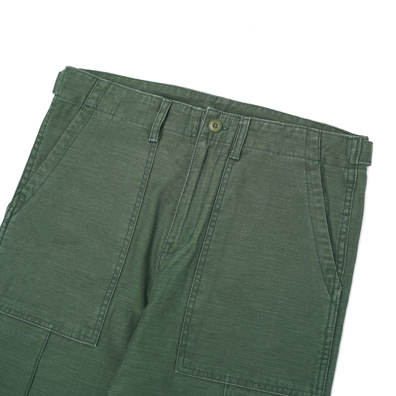 Fatty Fatigue Pants Reverse Satin - Washed Olive