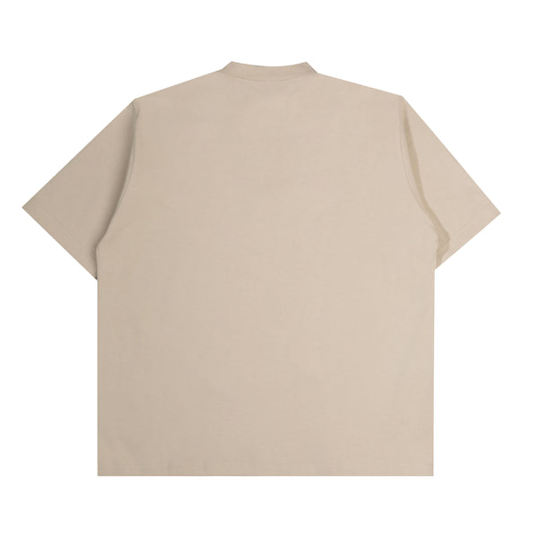 Blow Up Logo T-Shirt - Beige