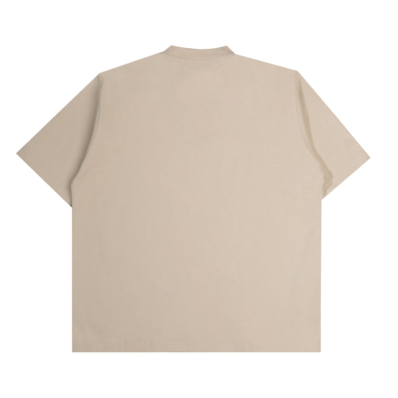 Blow Up Logo T-Shirt - Beige