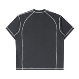 Orbis Panel Short Sleeve T-Shirt – Dark Grey